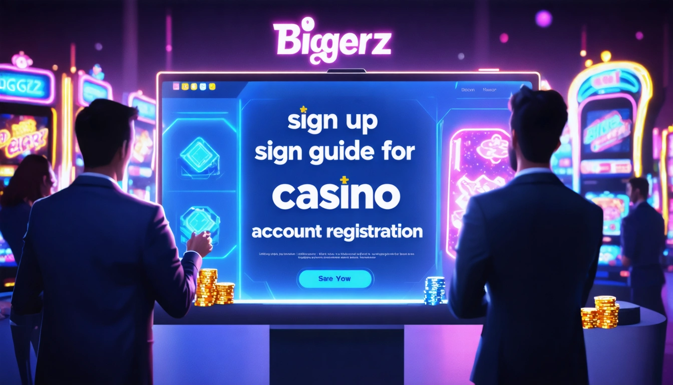 Biggerz sign up guide for casino account registration